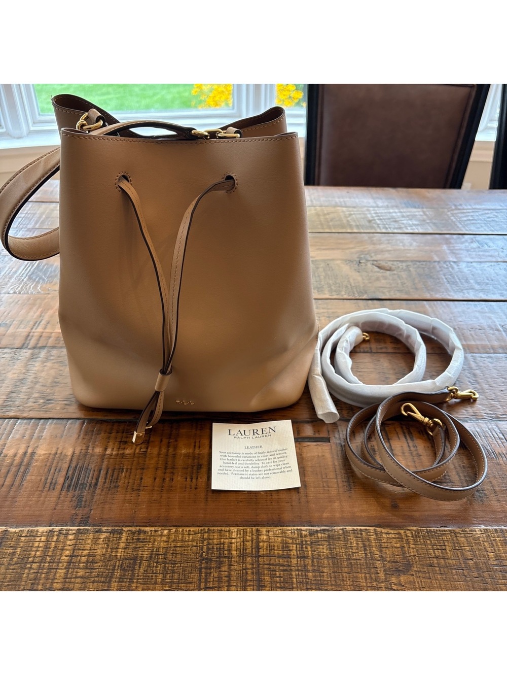 Ralph Lauren Bucket purse